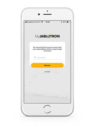 2. Skriv til brugernavn - som formentlig er din email-adresse.